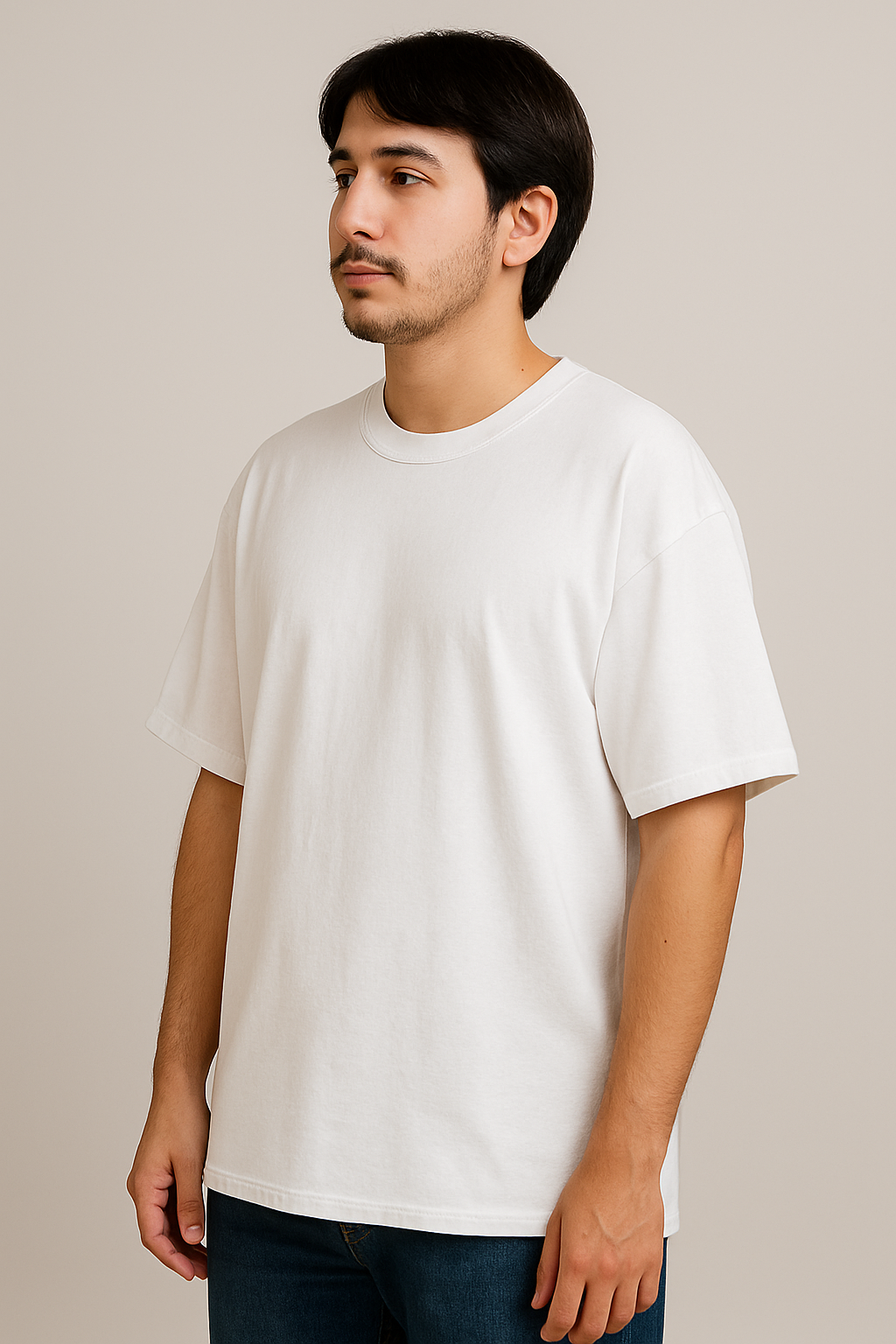Oversize Fit White